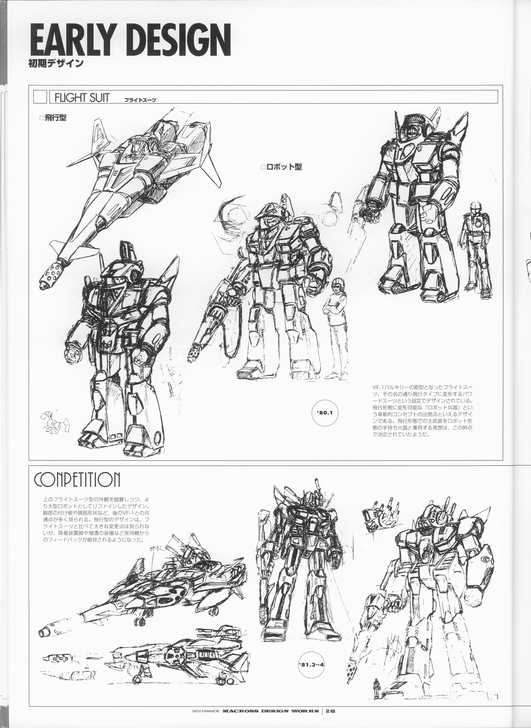 超時空要塞機械設定圖 | 河森正治的機甲世界 動漫 第16張