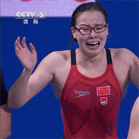 girl的大火~ 其实中国游泳队,简直就是运动员清流中的一股