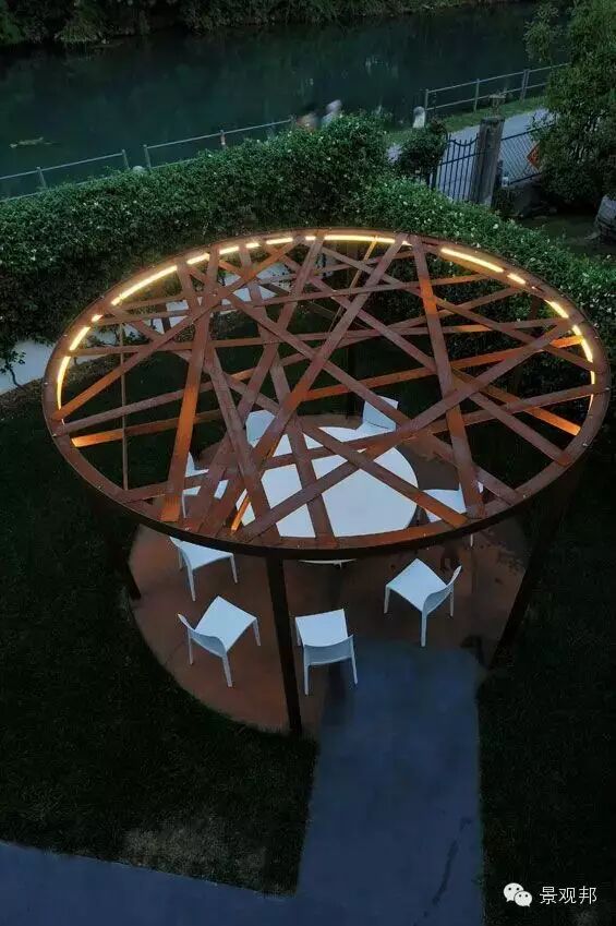 大师做的那些美爆了的景观廊架,脑洞大开
