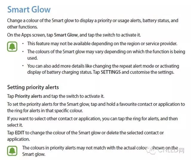 三星Galaxy将取消LED通知灯，用Smart Glow代替？