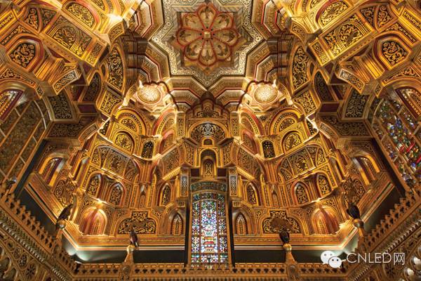 室内照明：英国Cardiff Castle照明设计分析