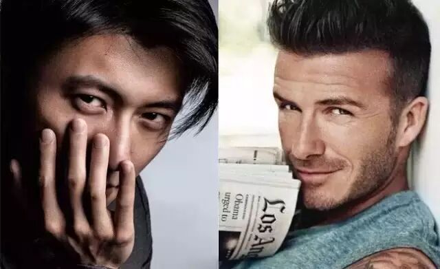 谢霆锋和贝克汉姆的区别,男人行不行只有比过才知道!
