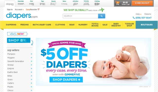 海淘母婴用品购物网站推荐