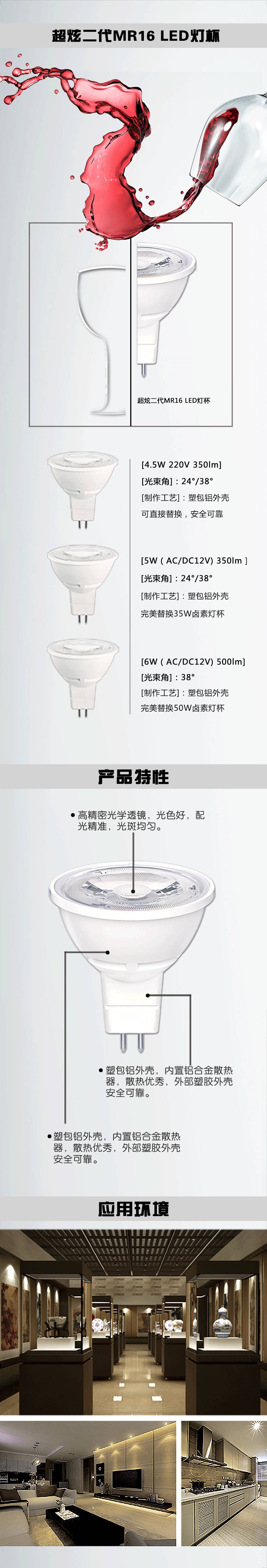 产品｜佛山照明超炫二代MR16 LED灯杯