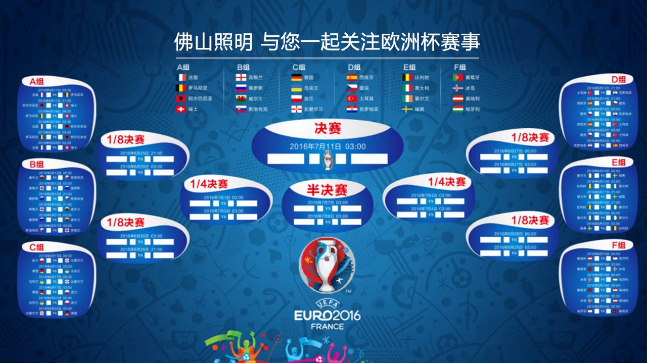 佛山照明为欧洲杯加油！
