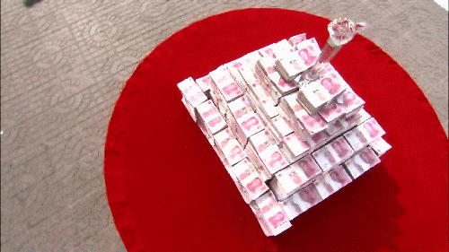 【过瘾】数钱数到手抽筋!史上最