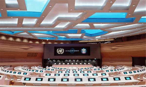 利亚德打造联合国万国宫拉萨尔德酋长国厅项目