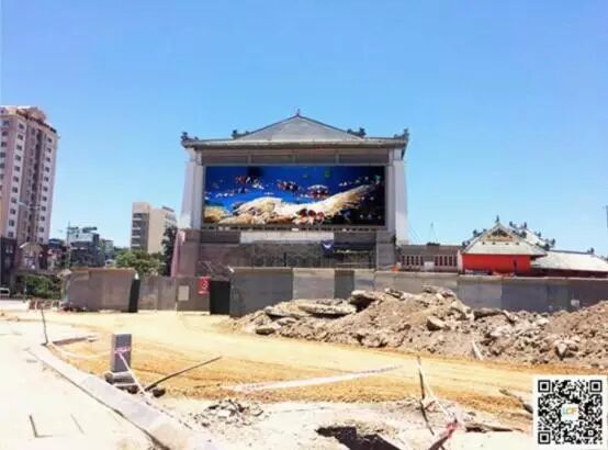 海外出彩 联诚发P10户外屏炫耀“海上桂林”