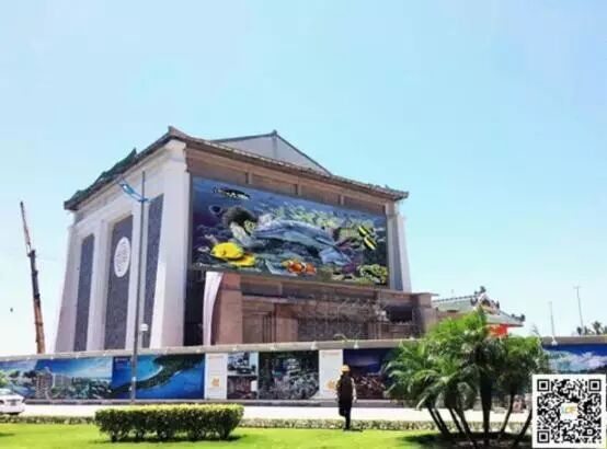 海外出彩 联诚发P10户外屏炫耀“海上桂林”