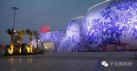 千百辉照明点亮南昌万达城