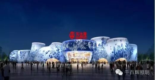 千百辉照明点亮南昌万达城