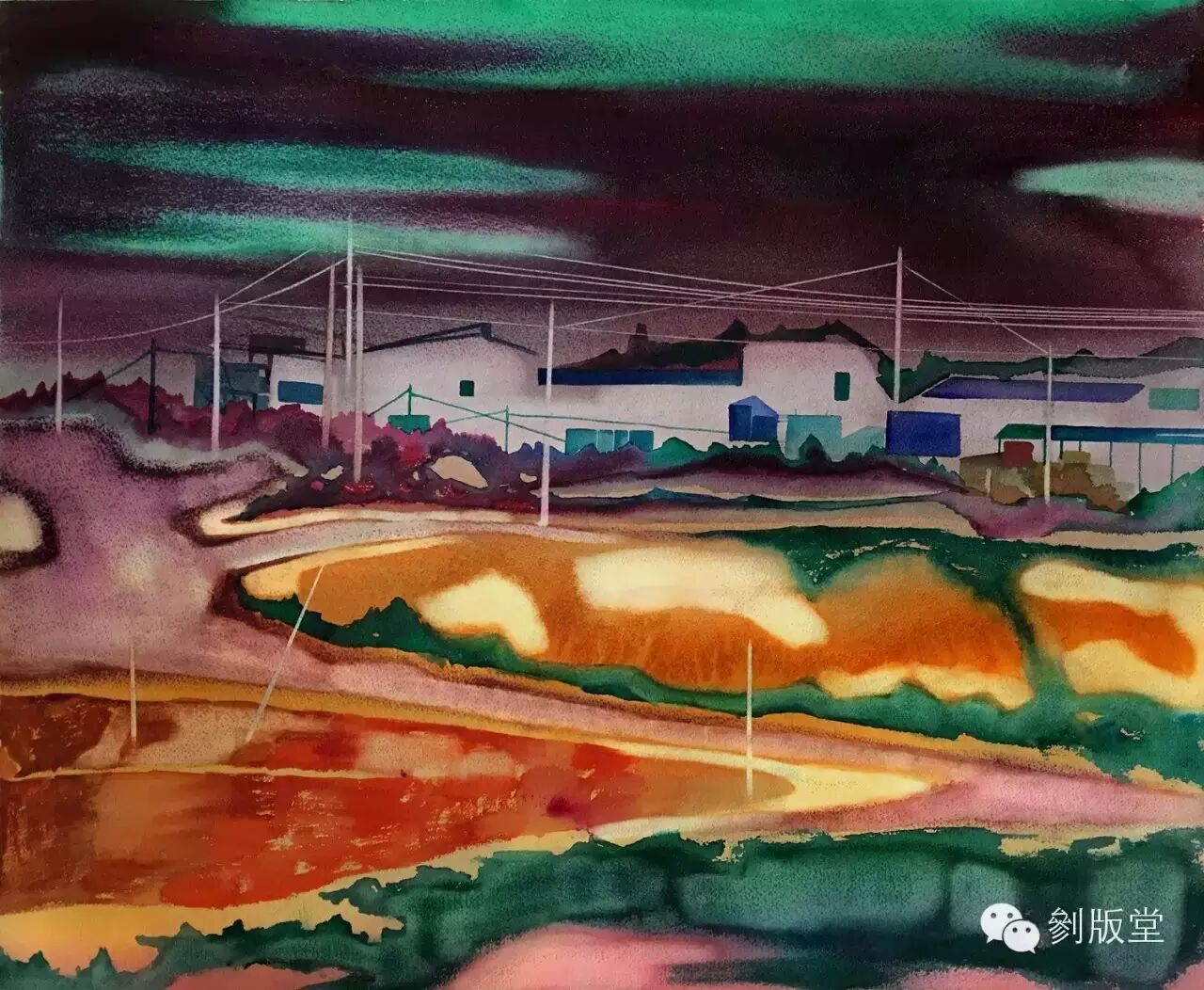 带你走进陈思佚的水彩画世界