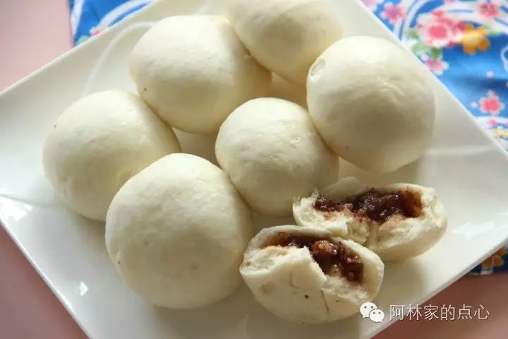 花生糖馅包子闽南风味