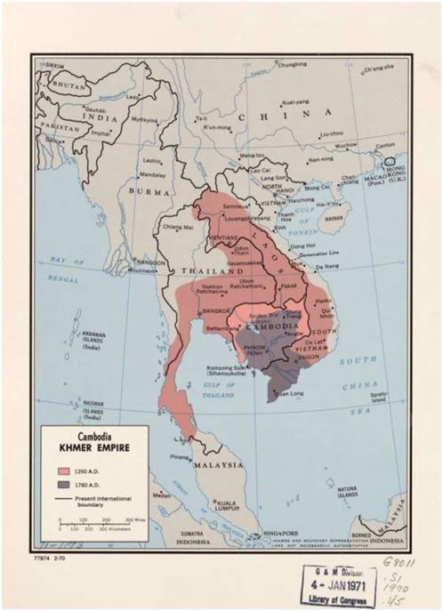 这个国家的民族叫做高棉族,如果用柬埔寨话或者说高棉话来讲就是khmer