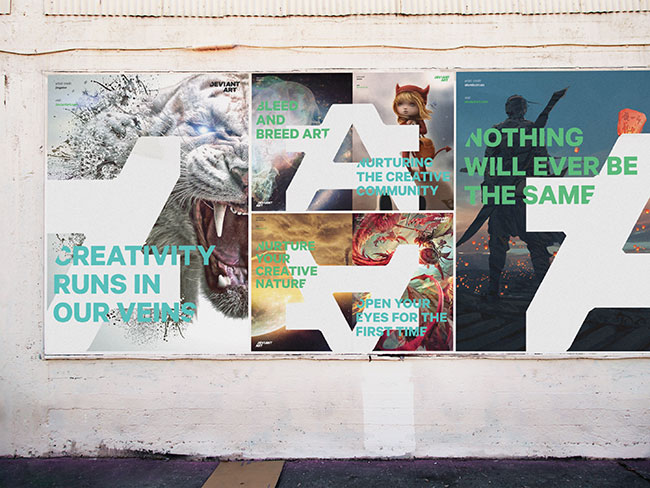 deviantart新品牌形象