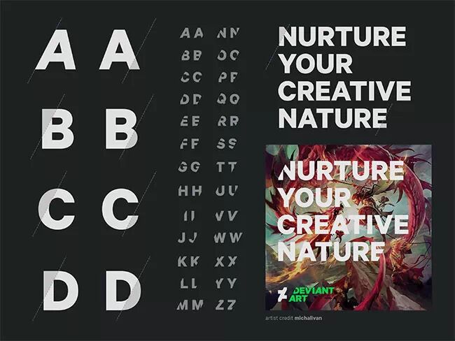 deviantart新品牌形象