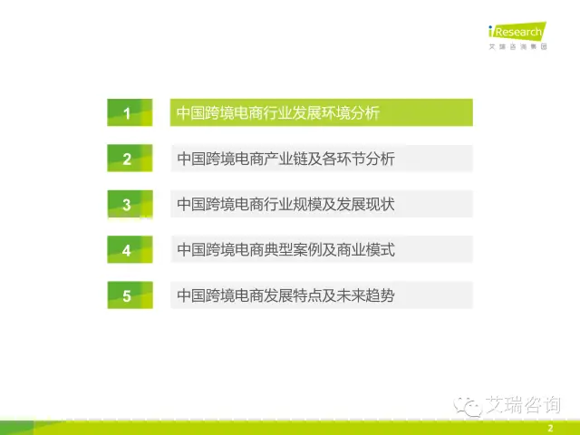 艾瑞咨询：2014年中国跨境电商行业研究