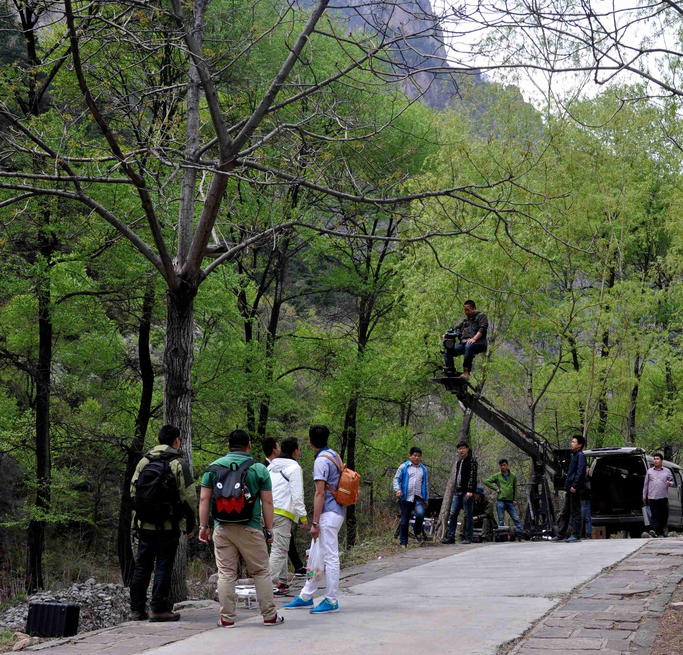 中央电视台《记住乡愁》走进郭亮