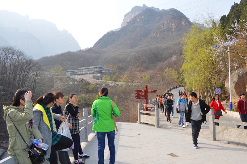 新乡南太行八里沟景区赏春图
