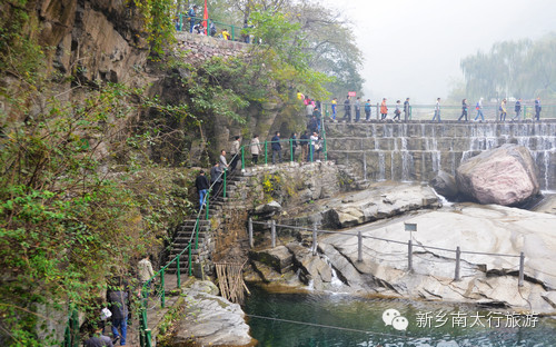 “大美河南行”海峡两岸记者团采风新乡南太行