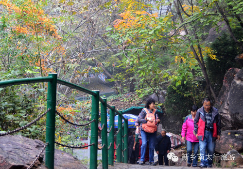 “大美河南行”海峡两岸记者团采风新乡南太行