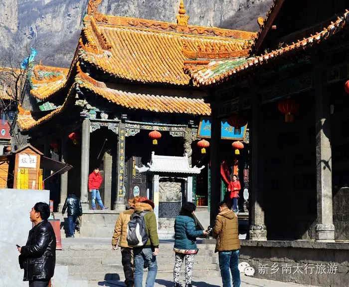 九莲山顶的靓丽风景线