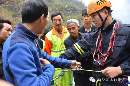 帮“蜘蛛侠”打上更牢固的绳结
