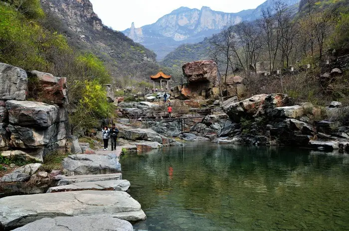 山水画廊盘古河