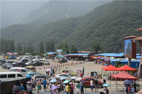 今日南太行——八里沟景区“七夕”山门外实况记录