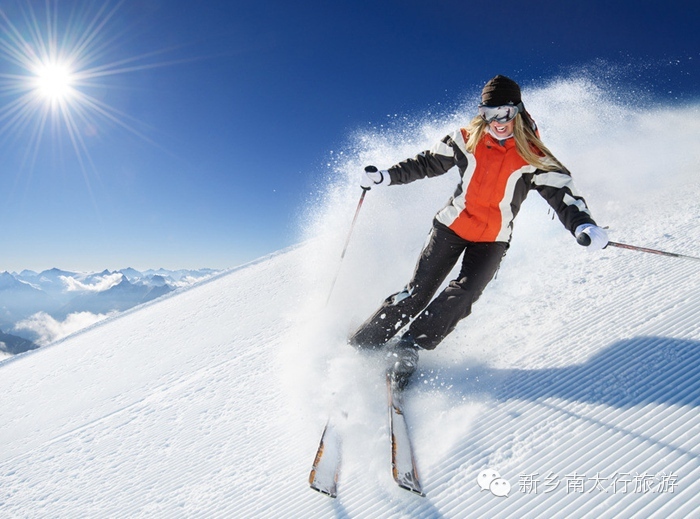 万仙山滑雪场即将闪亮登场