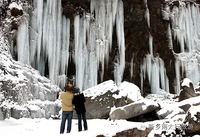 南太行又添欣赏冰挂好去处