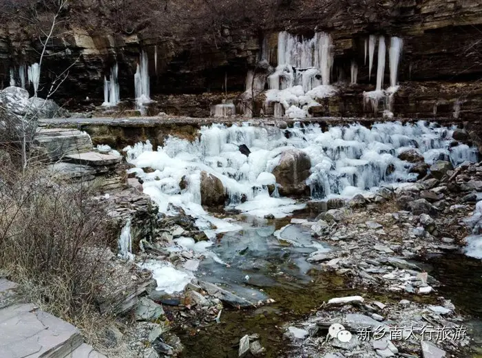 南太行又添欣赏冰挂好去处