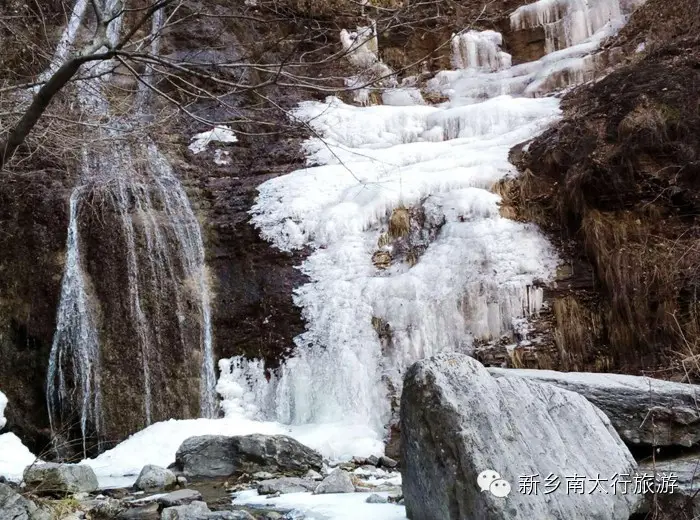 冰瀑誉太行 祈福迎新年