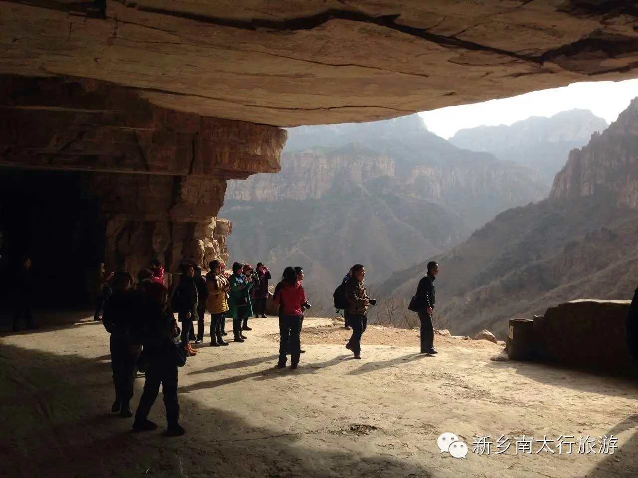 岁末年初新乡南太行迎来首批广东踩线团