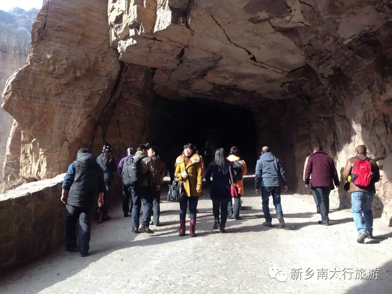 岁末年初新乡南太行迎来首批广东踩线团