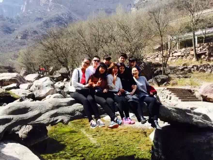 2015首次600余人大巴团南太行八里沟、九莲山赏春之旅