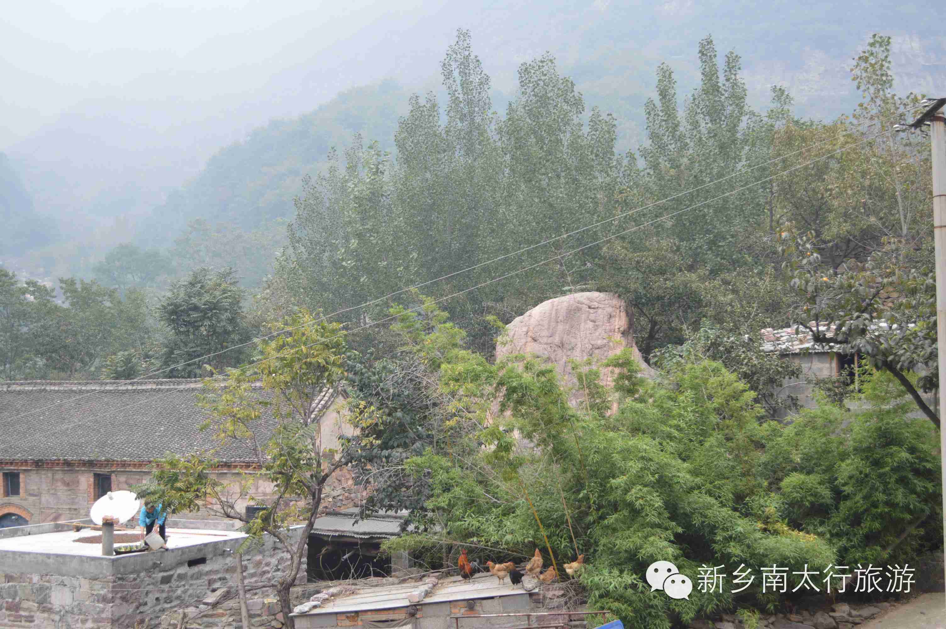 天界山民俗风情—古村石屋