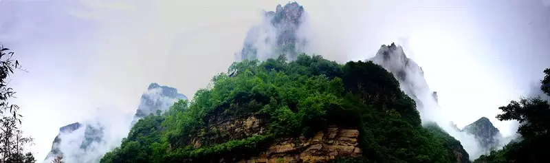 顾盼生香 绝美仙境九莲山