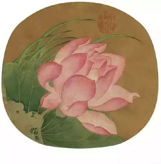 宋·佚名 荷花图