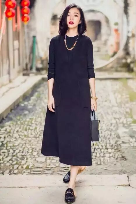 跟杨幂学穿黑色,瞬间星味十足!(实用技巧)