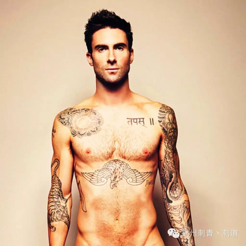 ​“全球最性感男人” Adam Levine 纹身解码