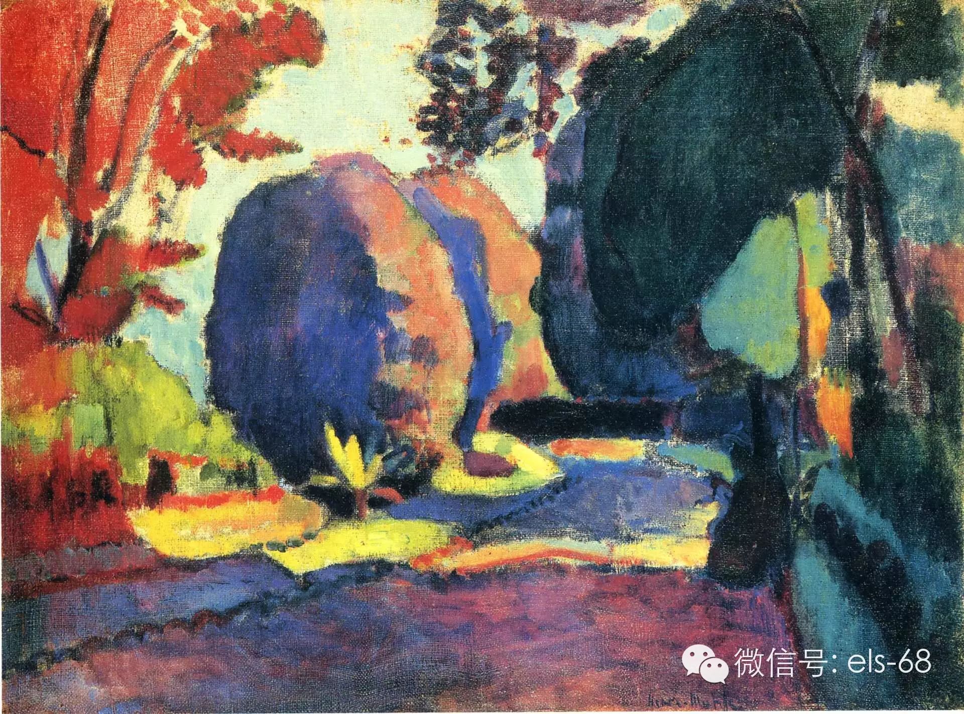 《音乐》是画家马蒂斯创作于1910年的一幅油画.