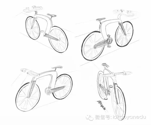 【完整设计表现】轻量化可折叠的概念电动自行车设计 ncycle concept