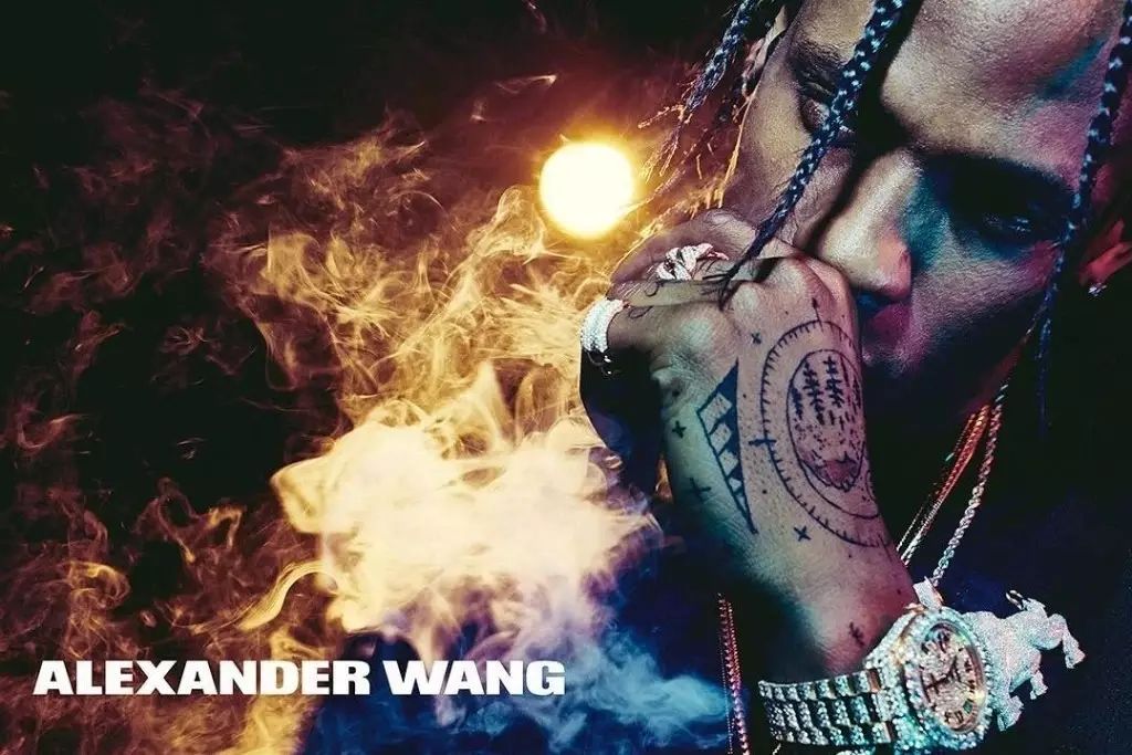 Travis Scott 率先释出个人 Alexander Wang 2016 春夏宣传...