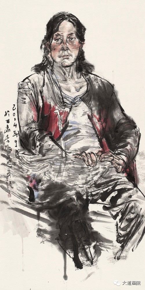 军旅画家李振画作欣赏