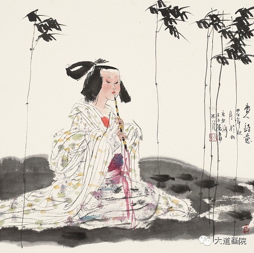 军旅画家李振画作欣赏