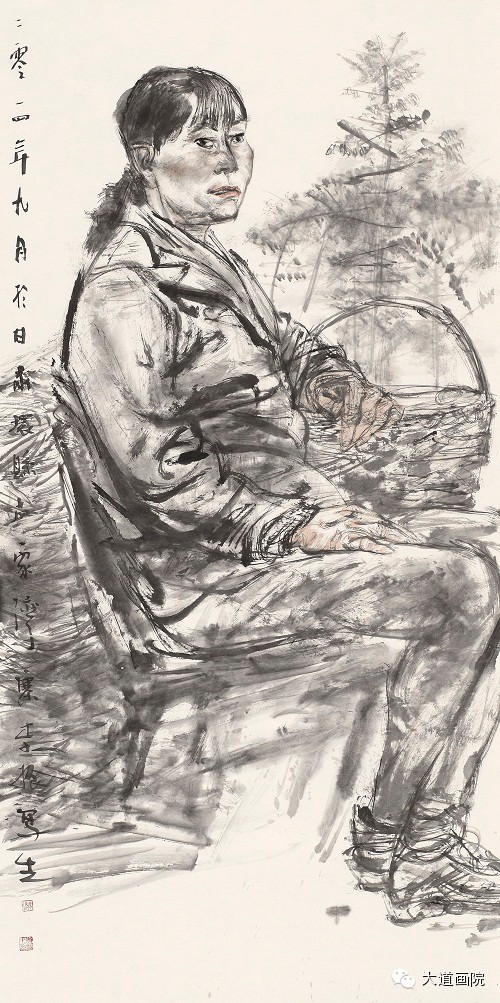 军旅画家李振画作欣赏