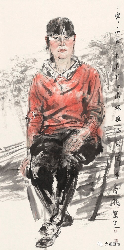 军旅画家李振画作欣赏