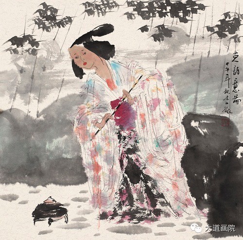 军旅画家李振画作欣赏