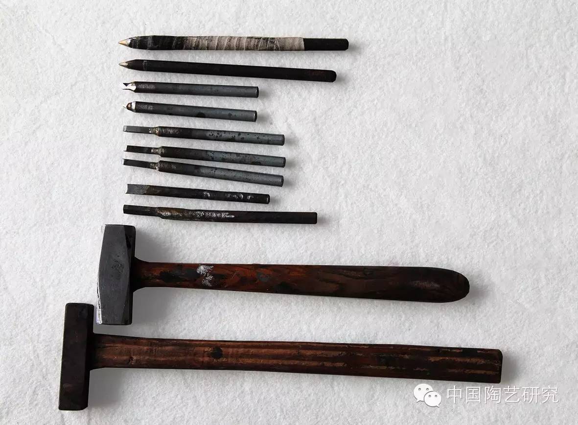 【董善习--刻瓷艺术】刻瓷工具制备及刻瓷刀法